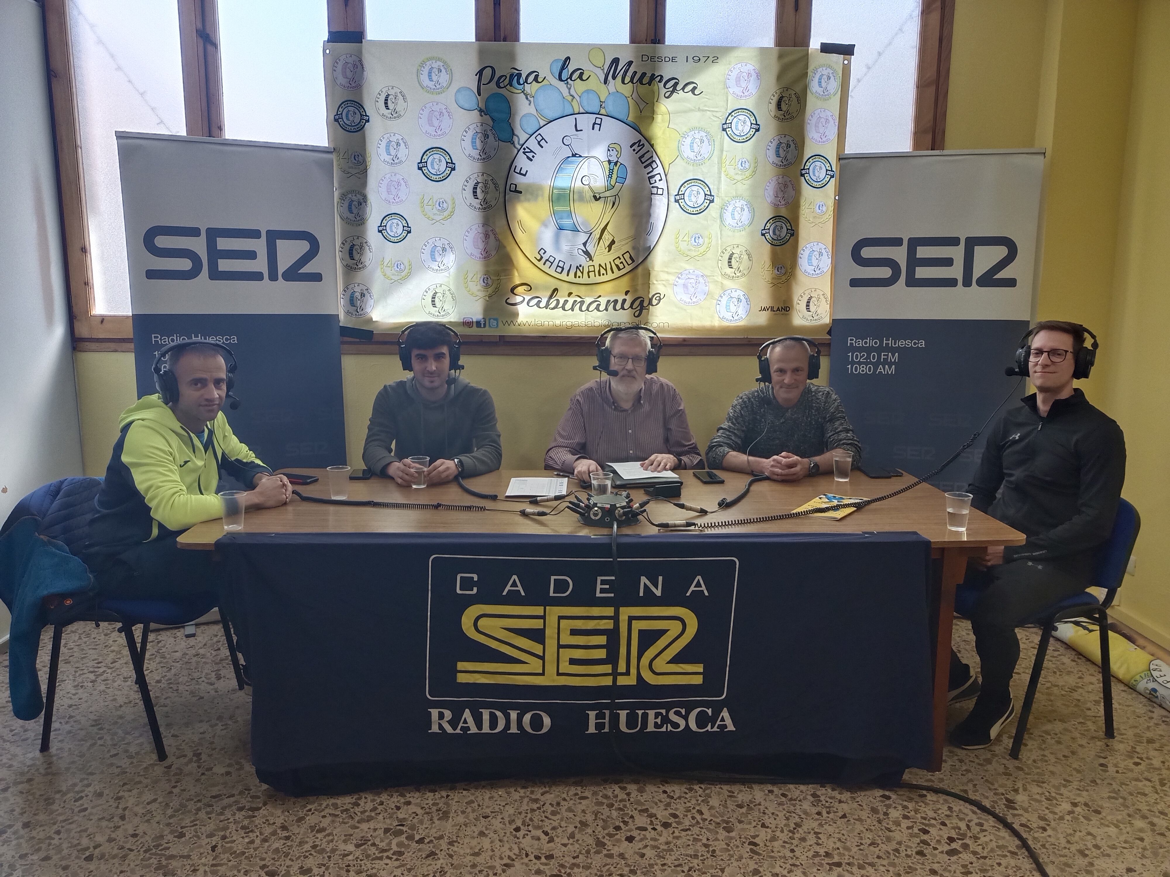 Programa Hoy por Hoy Radio Sabiñánigo- SER Pirineos dedicado a las 36 Horas de Fútbol Sala en Sabiñánigo