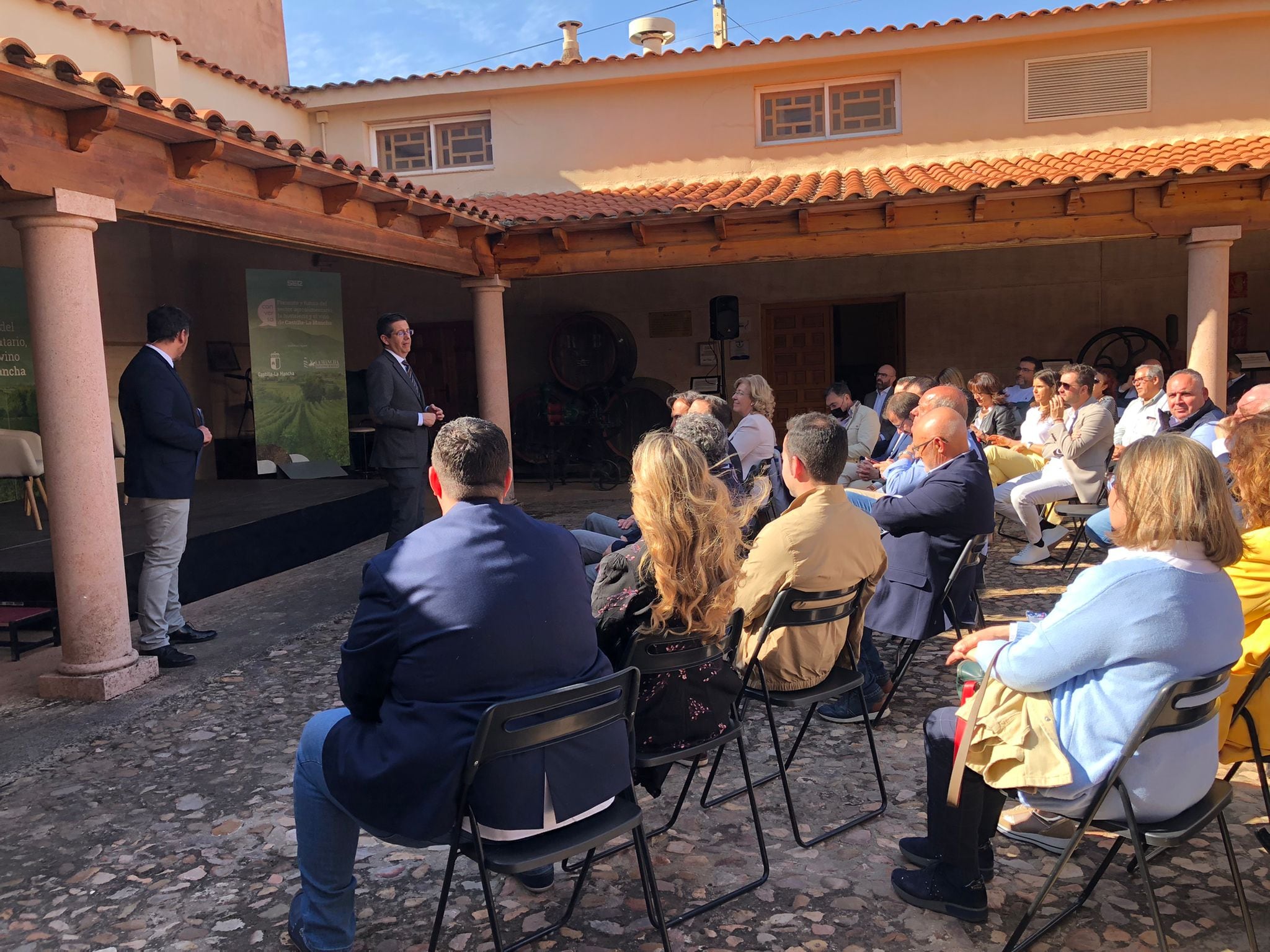 Intervención del director regional de la Cadena SER en Castilla La Mancha, Félix Amaya