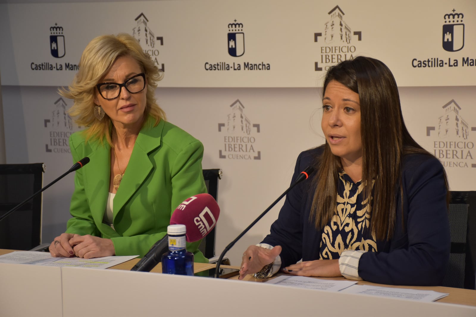 Barbara García Torijano (derecha) y María Ángeles López (izquierda)