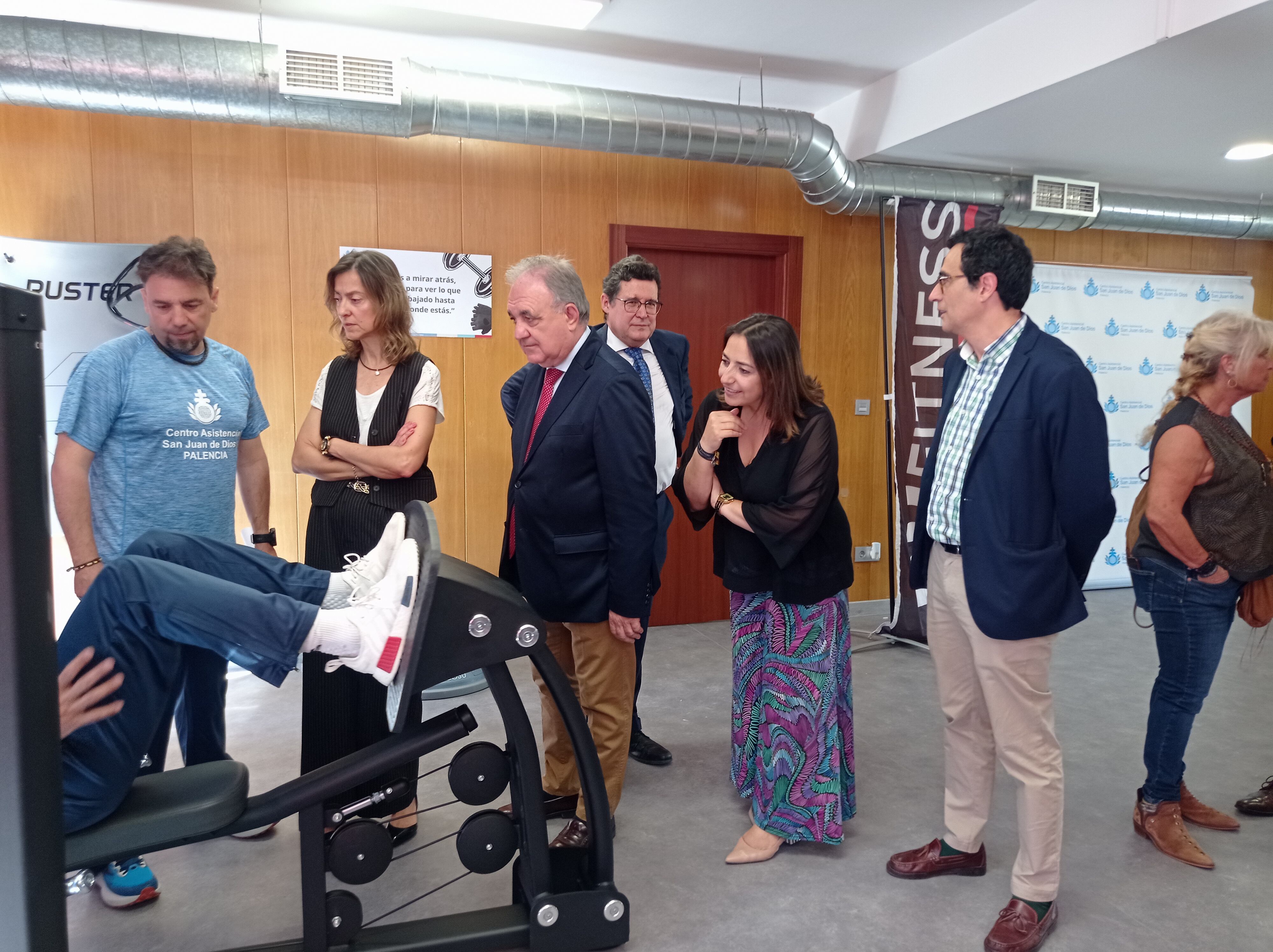 Nuevo gimnasio del Centro San juan de Dios en Palencia