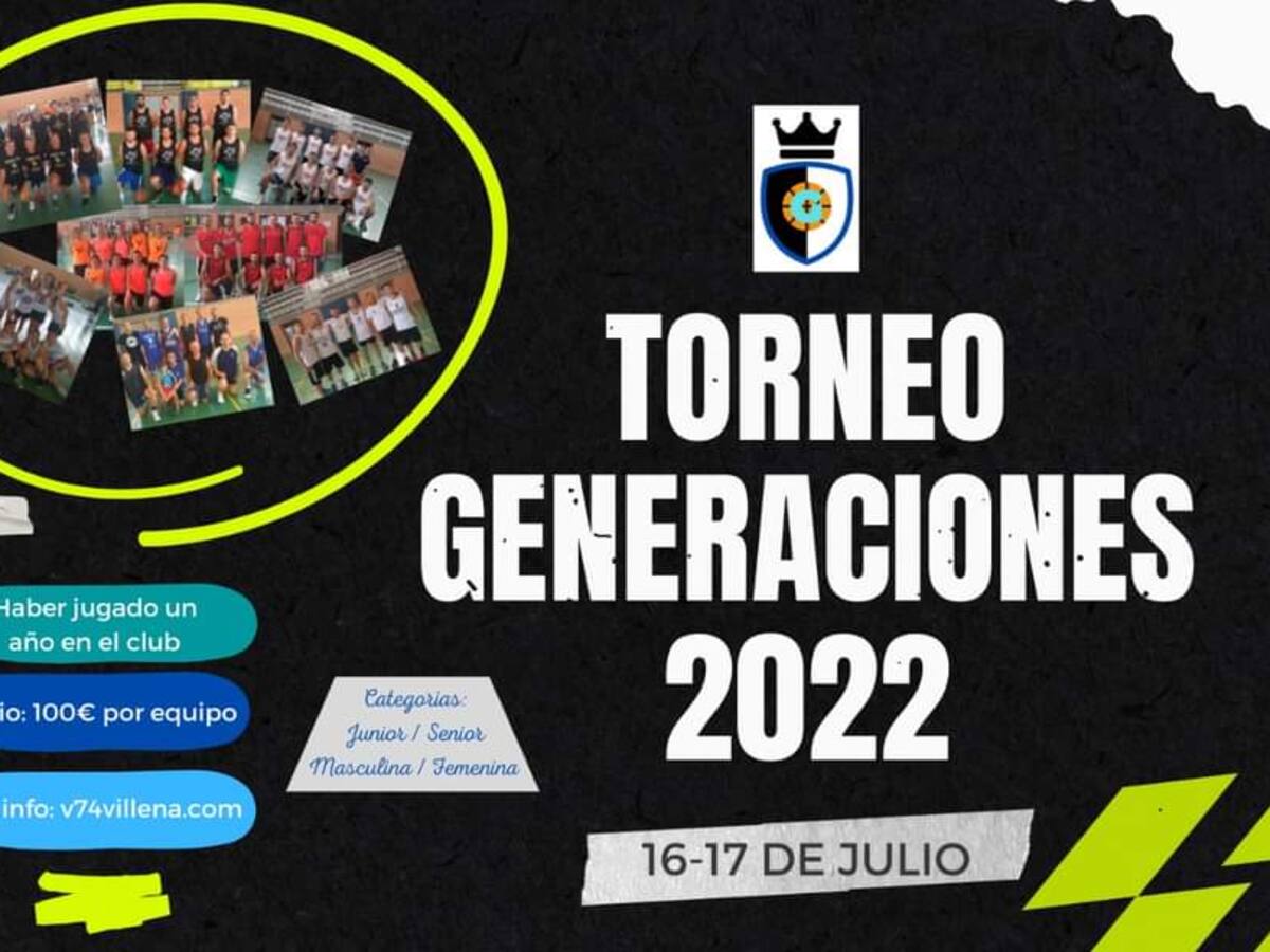 El V-74 de baloncesto llevará a cabo este próximo fin de semana su tradicional Torneo Generaciones 2022