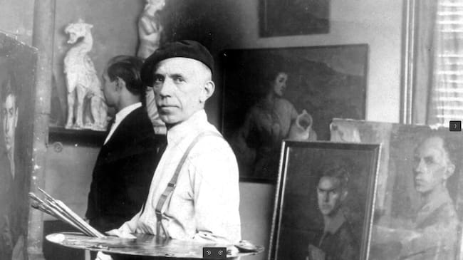 El pintor eibarrés Jacinto Olabe / Egoibarra