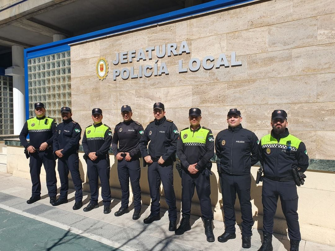 Nuevos uniformes de la Policia Local de Guadix