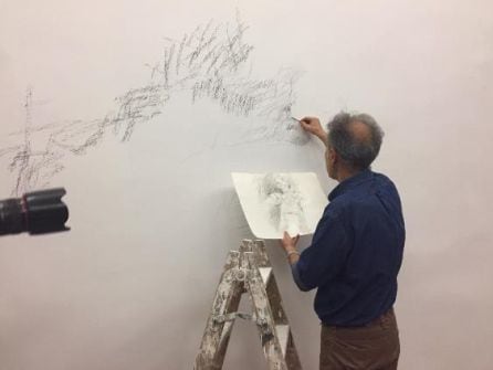 El artista pintará en directo los próximos 5 y 26 de junio (19.00 y 22.30 horas)