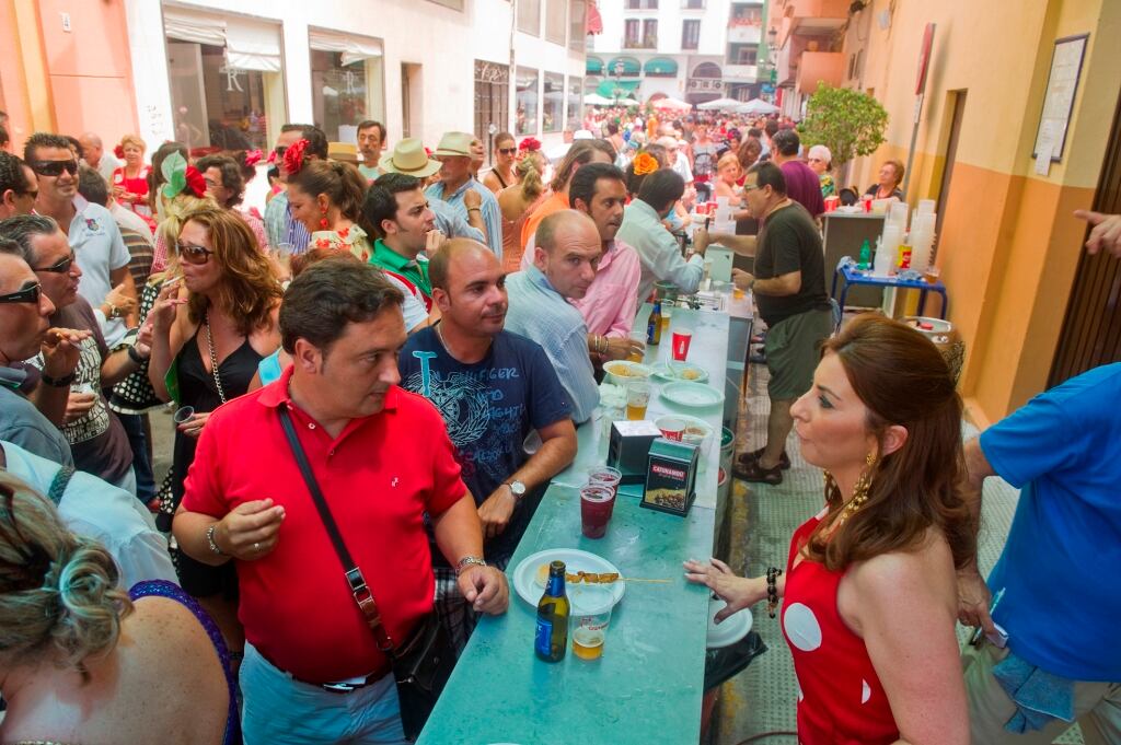 Domingo Rociero en La Línea