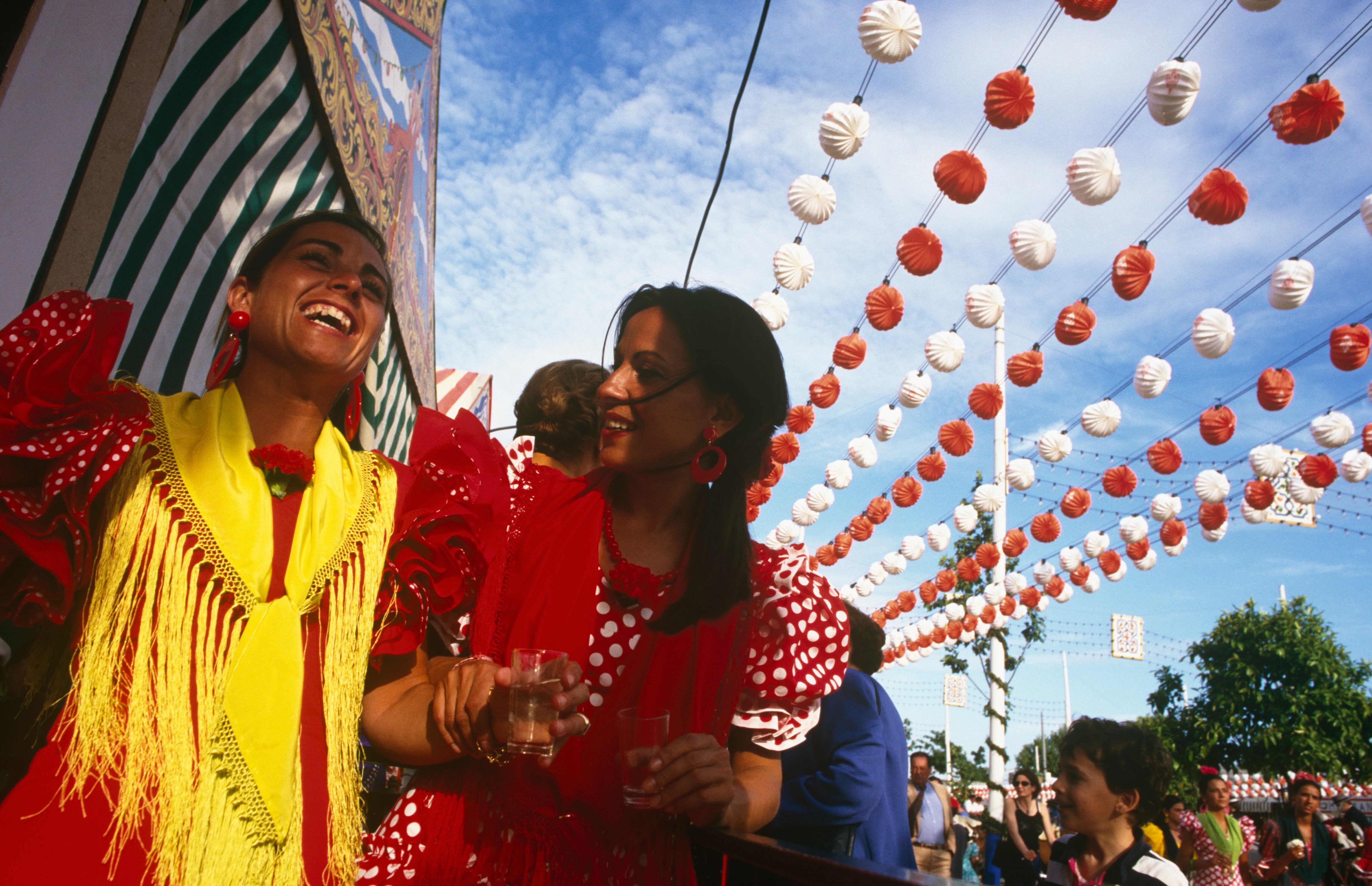 Imagen de archivo de la Feria de Abril de Sevilla