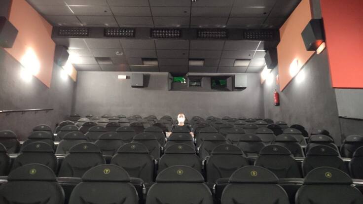 El único cine abierto en España está en Lorca: así es ir a ver una película en tiempos de coronavirus