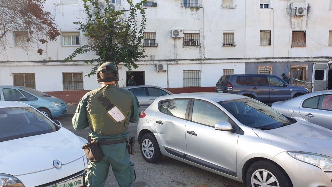 Operativo de la Guardia Civil contra el narcotráfico en Sevilla