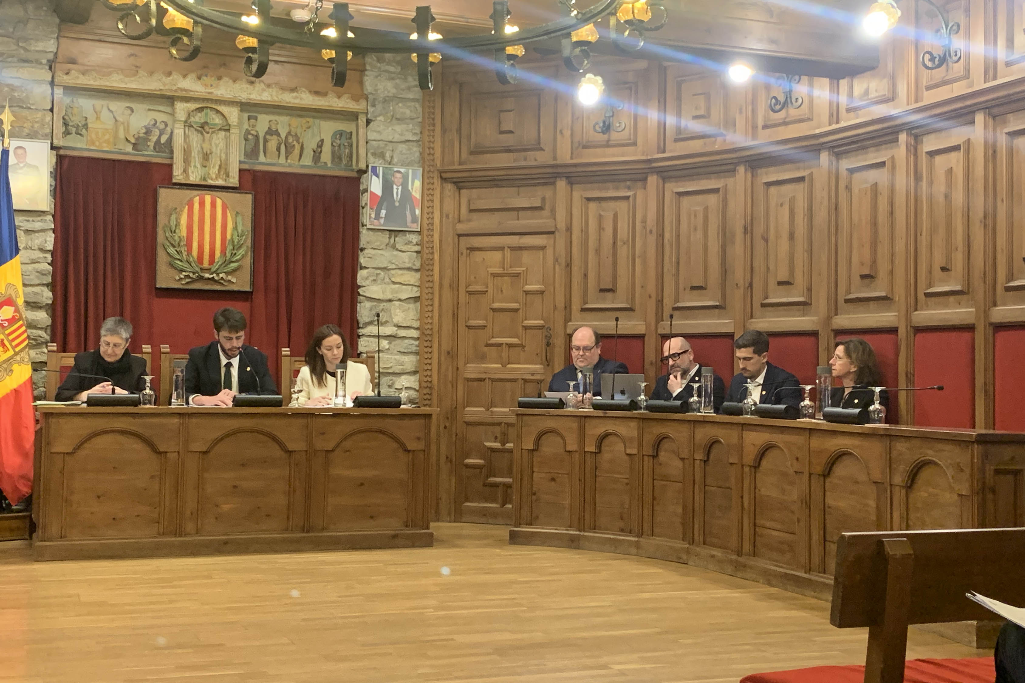 Sessió de comú de Sant Julià de Lòria d'aquest dijous.