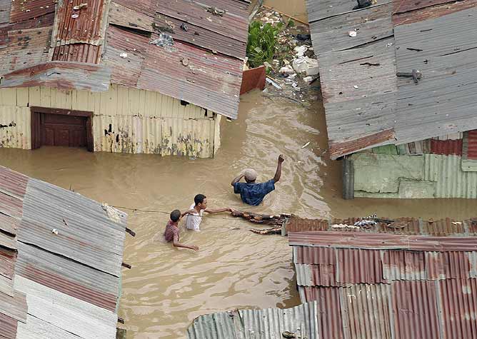 Inundaciones en Capotillo.