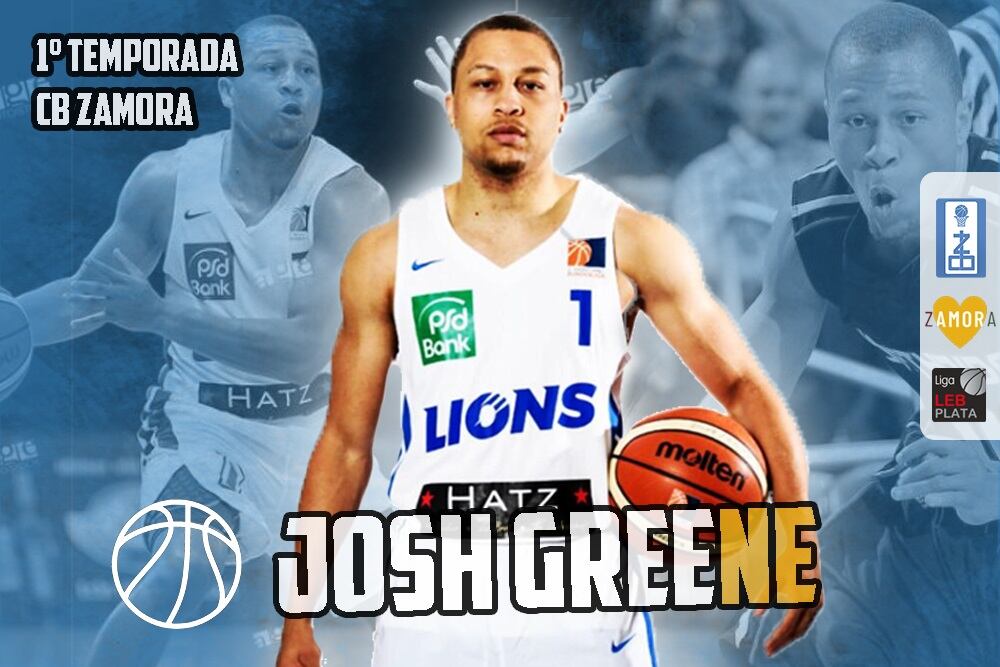 Josh Greene, nuevo jugador del CB Zamora