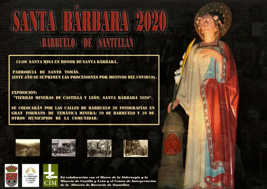 No habrá procesión de Santa Bárbara en Barruelo de Santullán (Palencia)