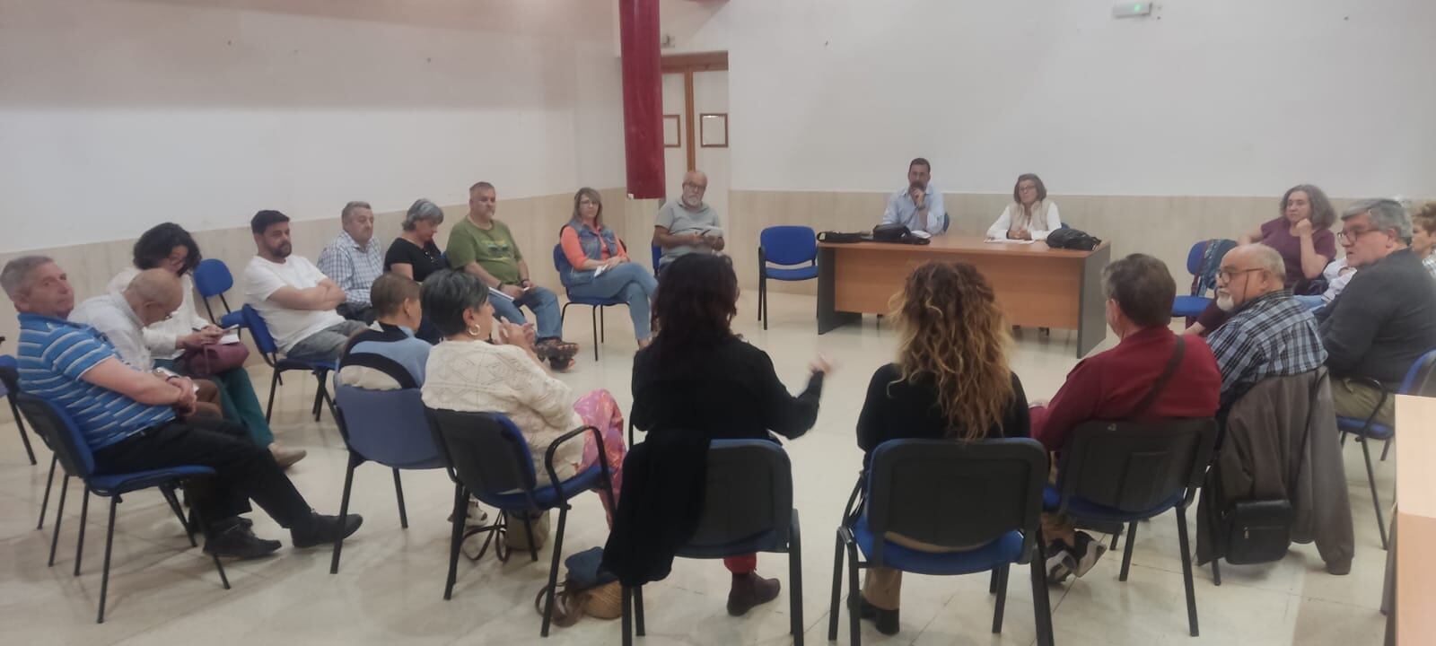 Reunión de la Plataforma por la Sanidad Pública de Calidad de Jaén.