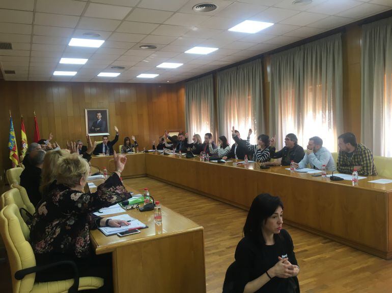 Votación de la aprobación del PRI