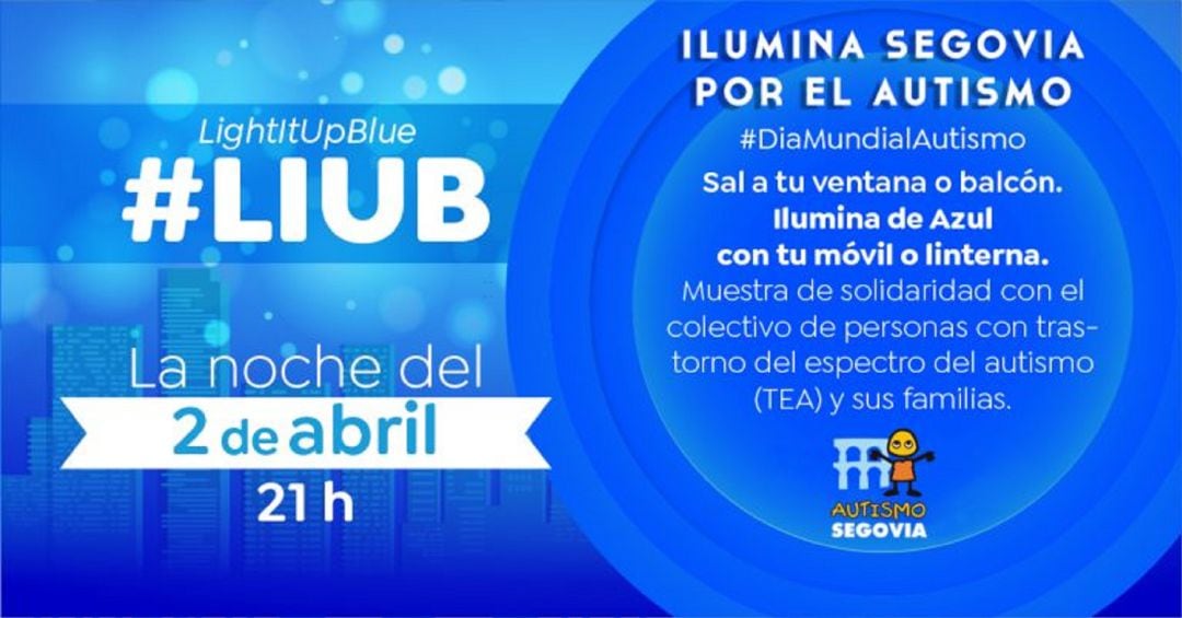 Segovia conmemora el Día Mundial del Autismo