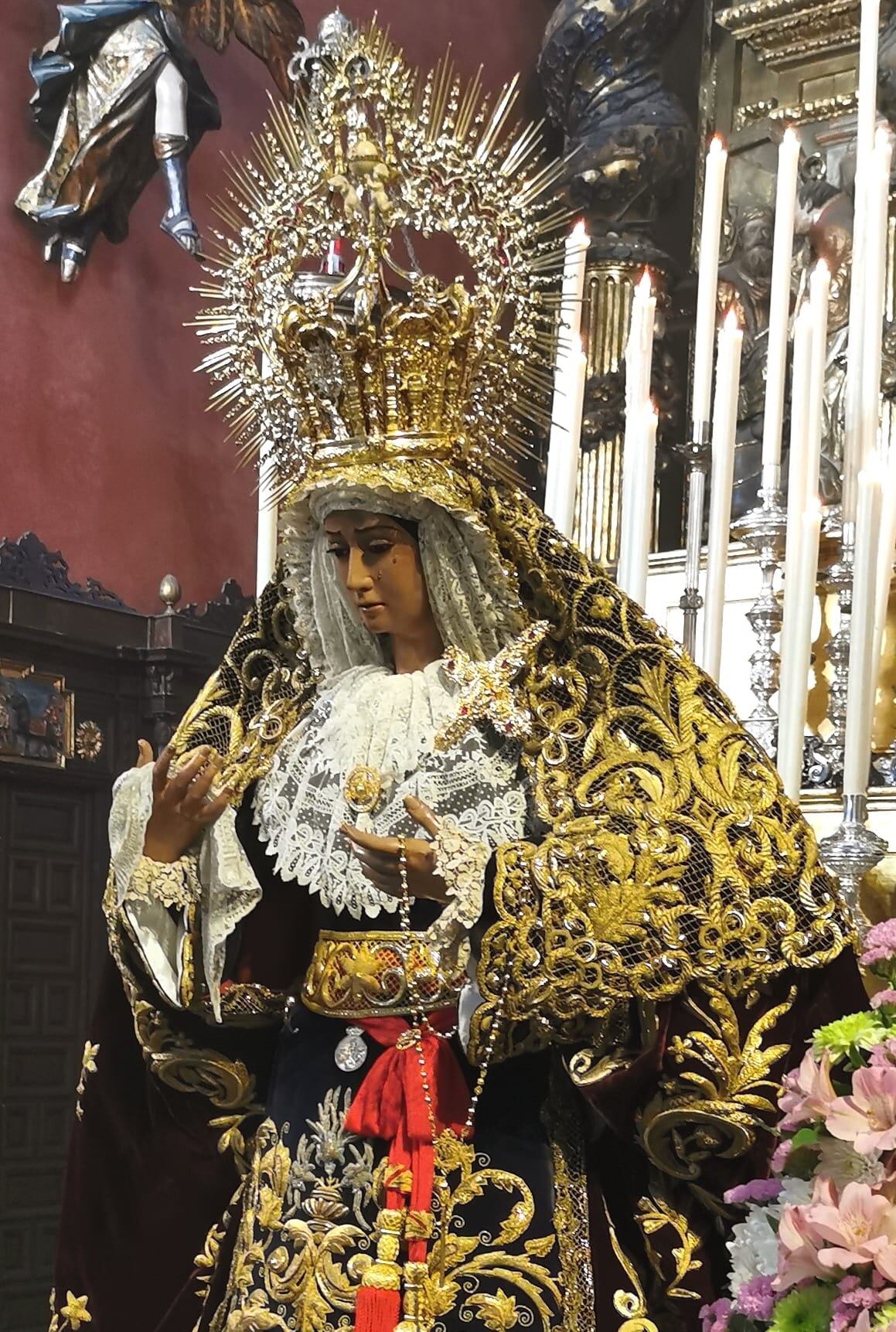 Virgen de la Cabeza de las Siete Palabras.