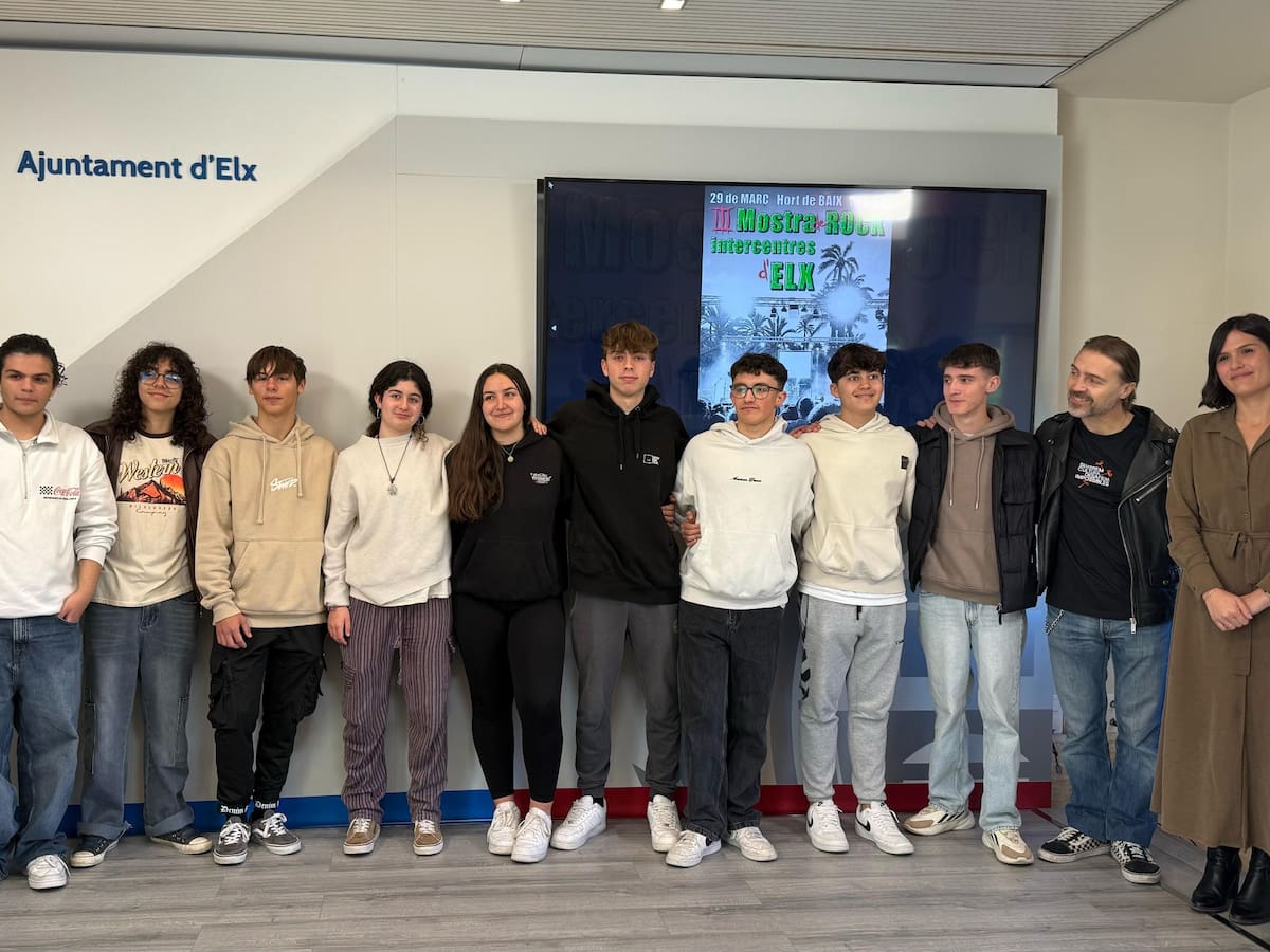 La III Mostra de Rock Intercentres d’Elx vuelve a l’Hort de Baix