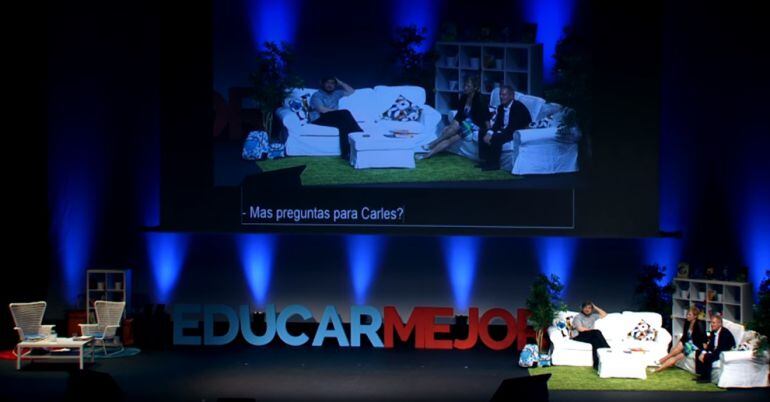 Un moment de la intervenció de Carles Capdevila al 'Gestionando Hijos' de l'any passat