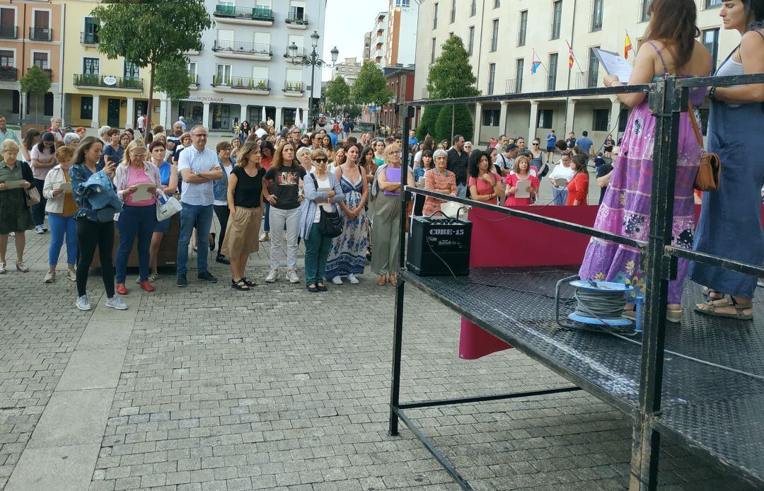 Imagen de la concentración