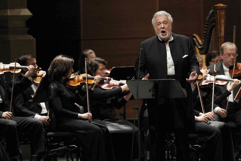 El tenor Plácido Domingo en una reciente actuación en el Gran Teatro del Liceo / Marta Pérez (EFE)