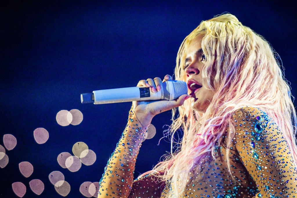 Karol G, durante un concierto de su &#039;Mañana será bonito Tour&#039;.