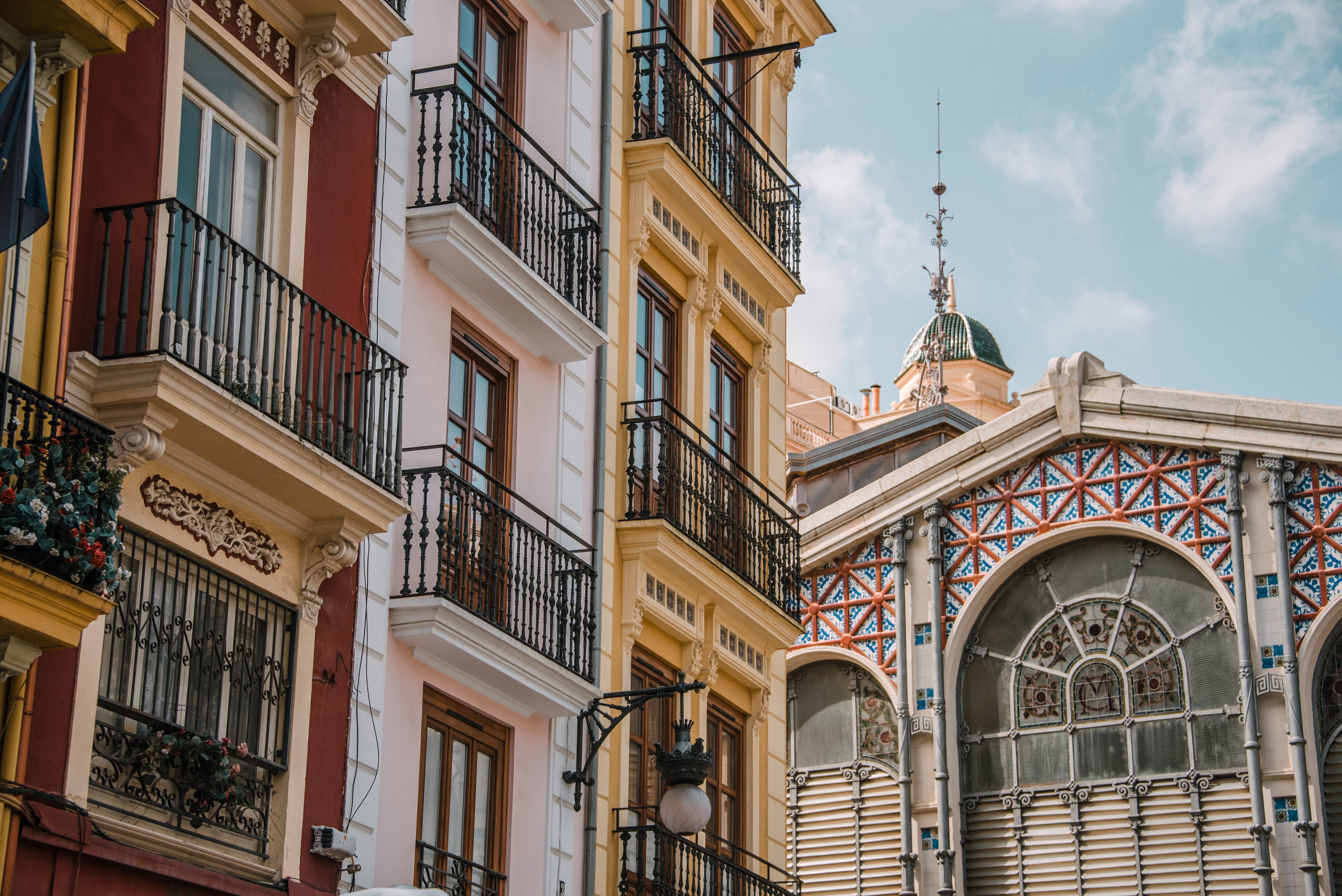 Viviendas del centro de València.