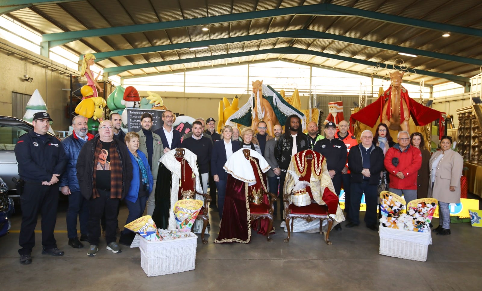 Presentación de la Cabalgata de Reyes 2024 en Cartagena