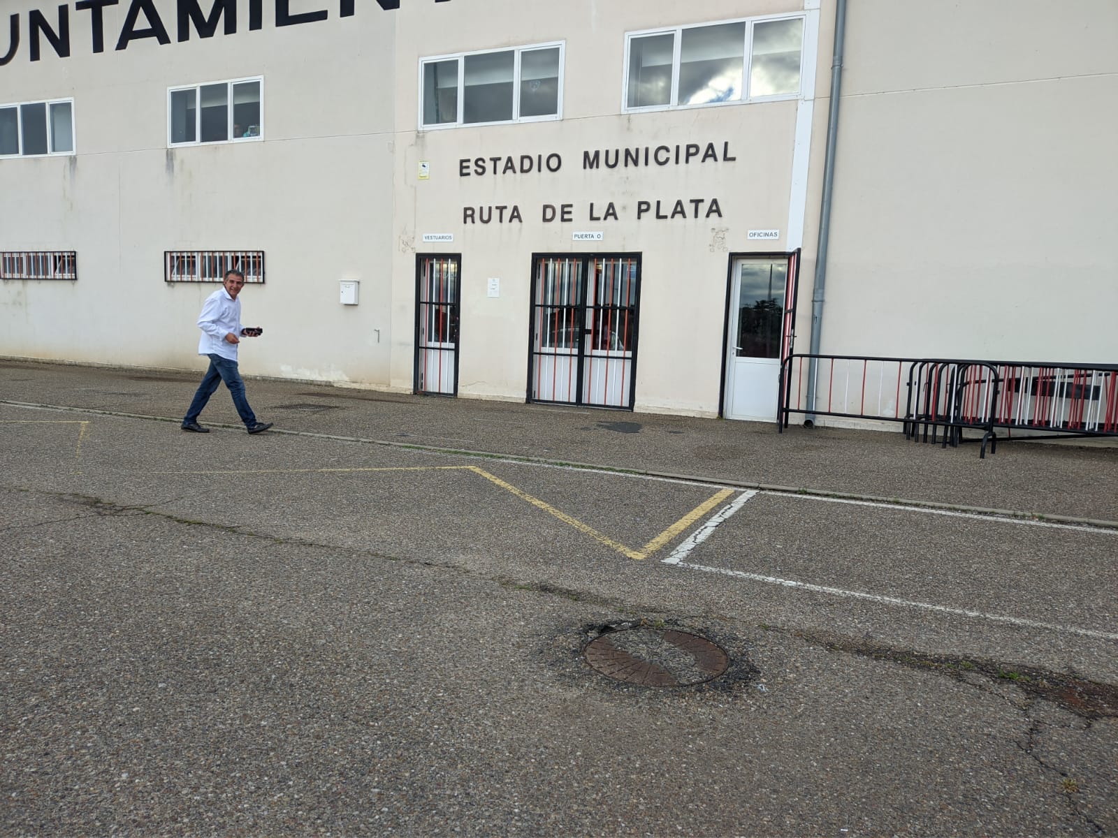 Accionista minoritario entrando al Ruta de la Plata