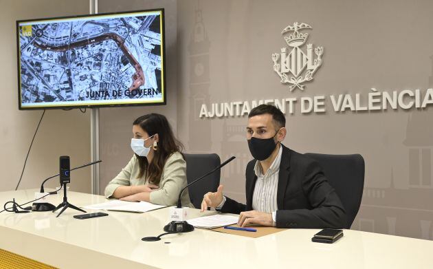 Sandra Gómez y Sergi Campillo