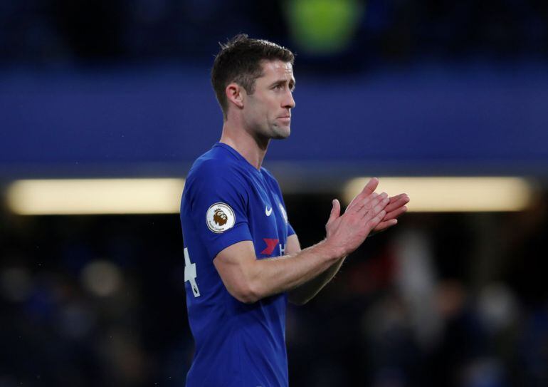 Cahill, durante un partido con el Chelsea