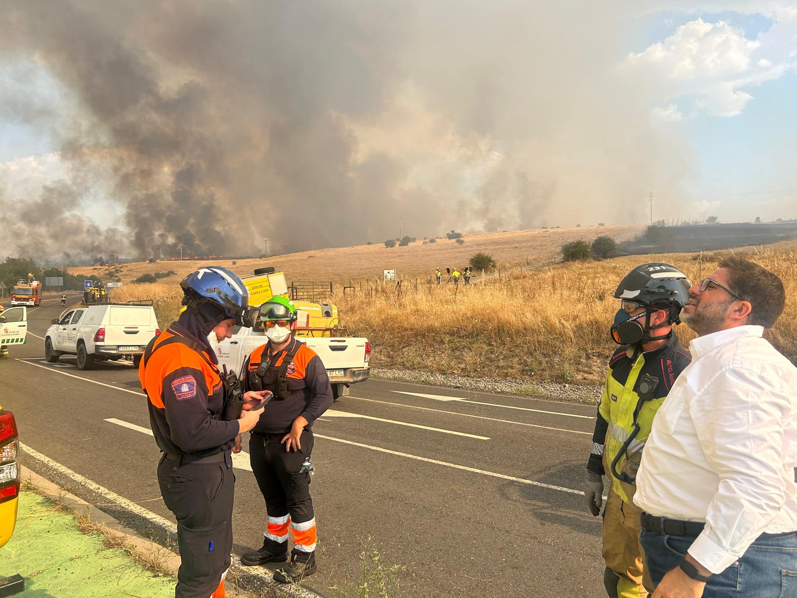 Incendio El Herradón de Pinares:/Ayto Ávila