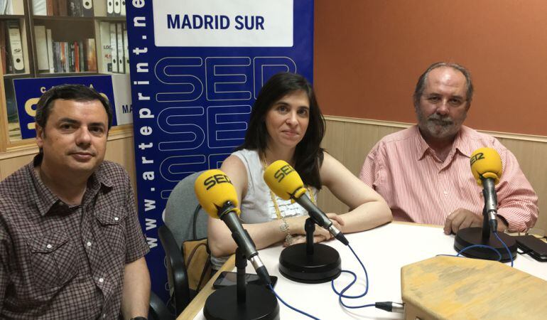 Los representantes de IUCM, PP y PSOE