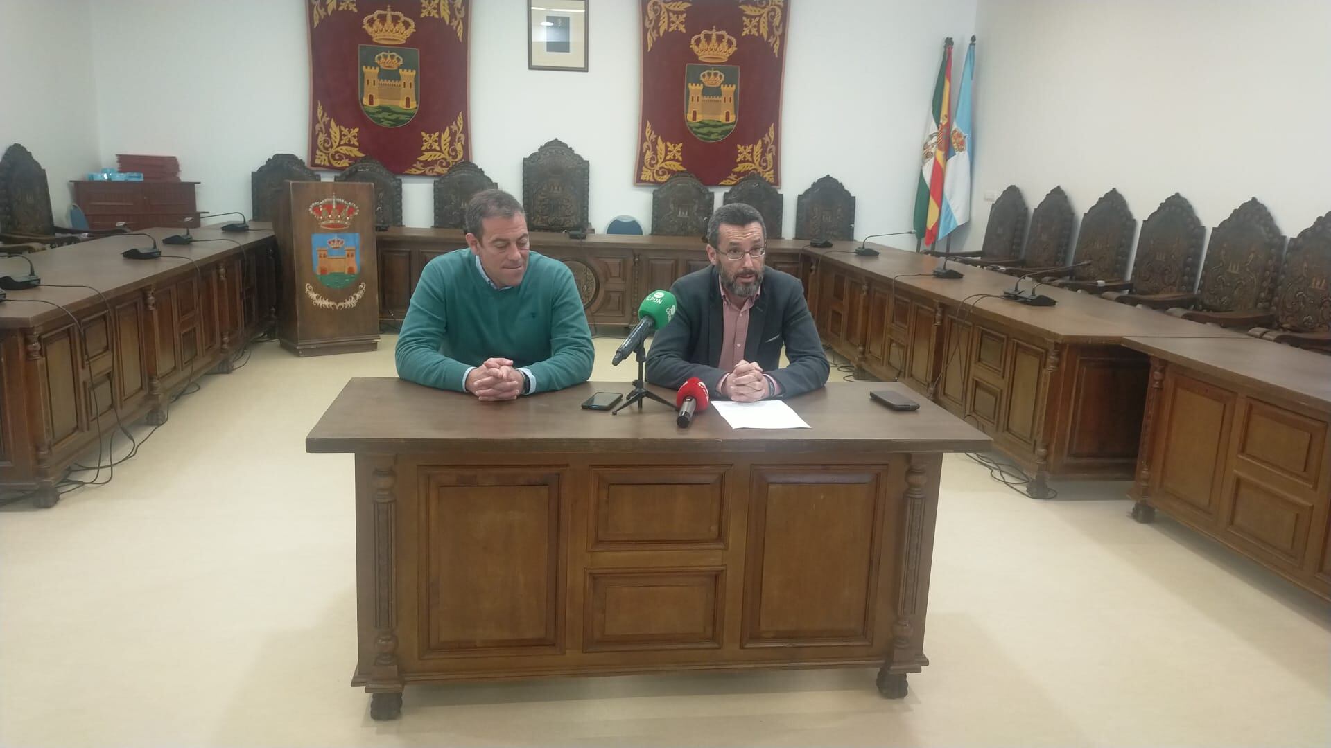 Un momento de la comparecencia de hoy