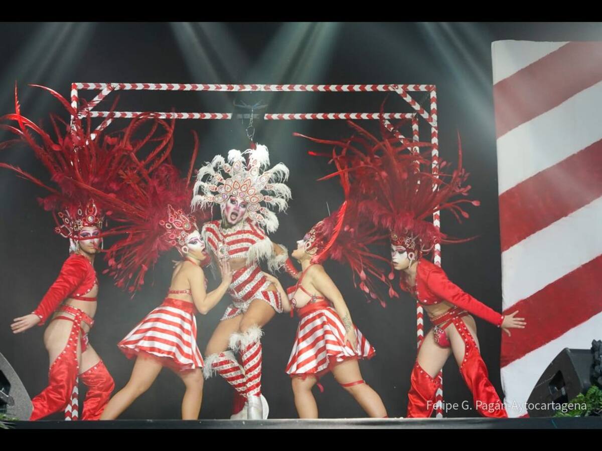 El Carnaval corona a 'Drag Liak' como reina Drag Queen en Cartagena