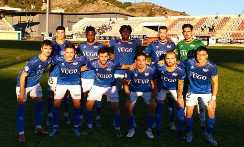 Once inicial de la UD Socuéllamos en Cuenca