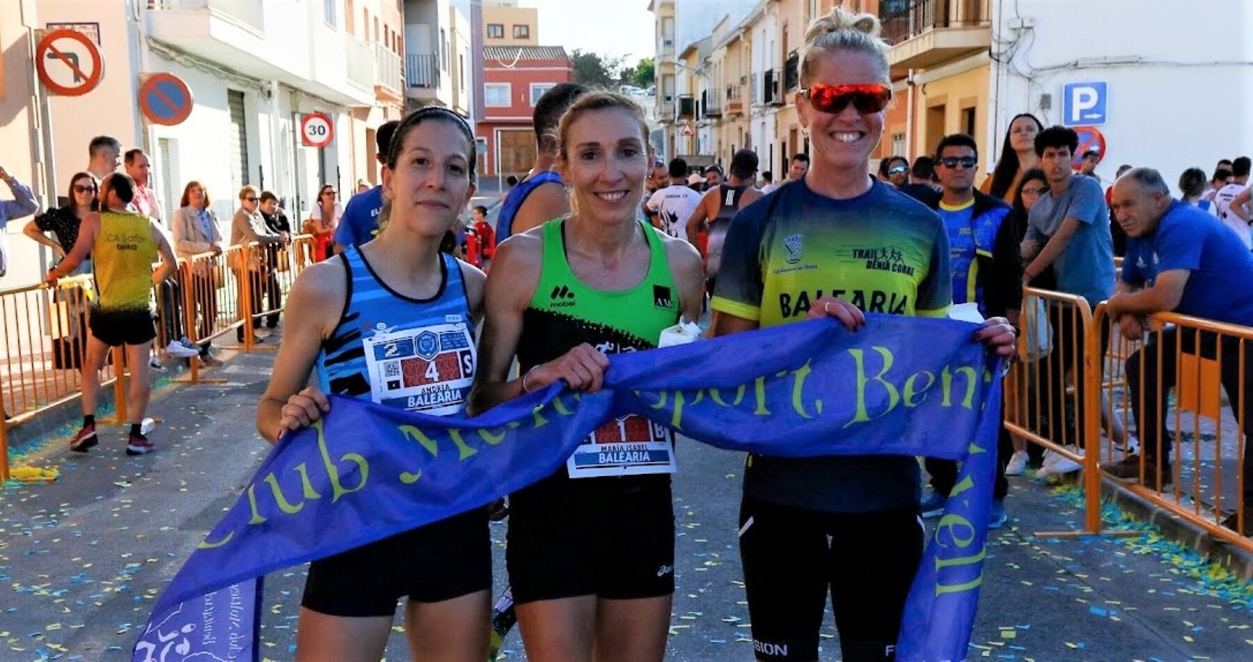 Pódium absoluto femenino.