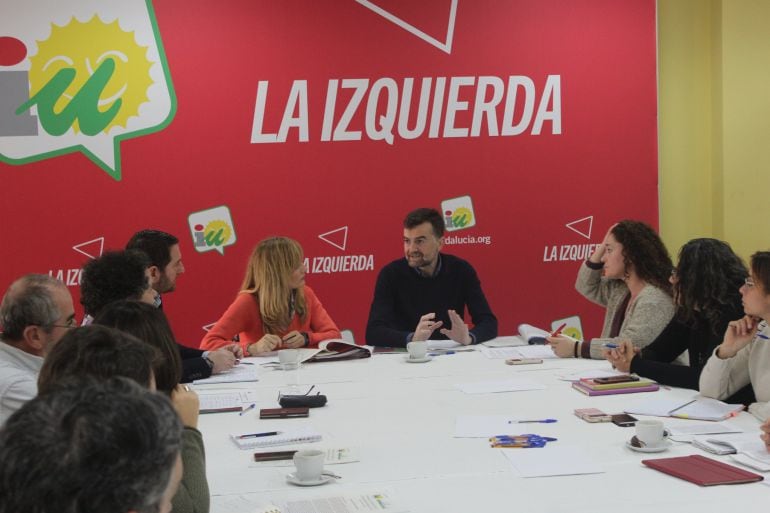 Antonio Maíllo se reunió la pasada semana con el sindicato UGT Andalucía