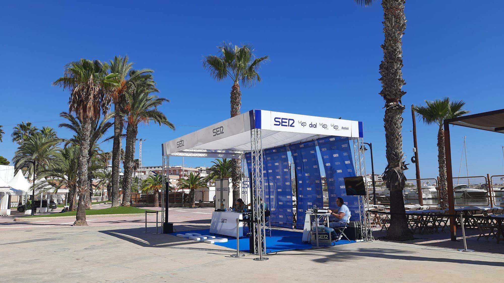 Hoy por hoy Cartagena desde San Pedro del Pinatar, con motivo de la feria &#039;Paraíso Salado&#039;