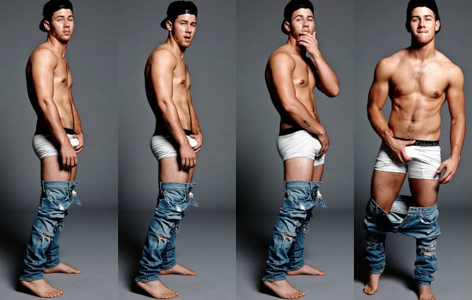 Nick Jonas se desnuda para la revista Flaunt