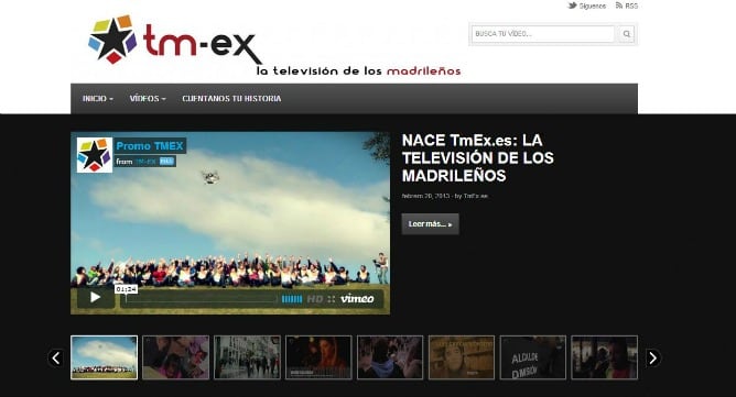 TM-ex utiliza el logotipo de plataforma &#039;Salvemos Telemadrid&#039;