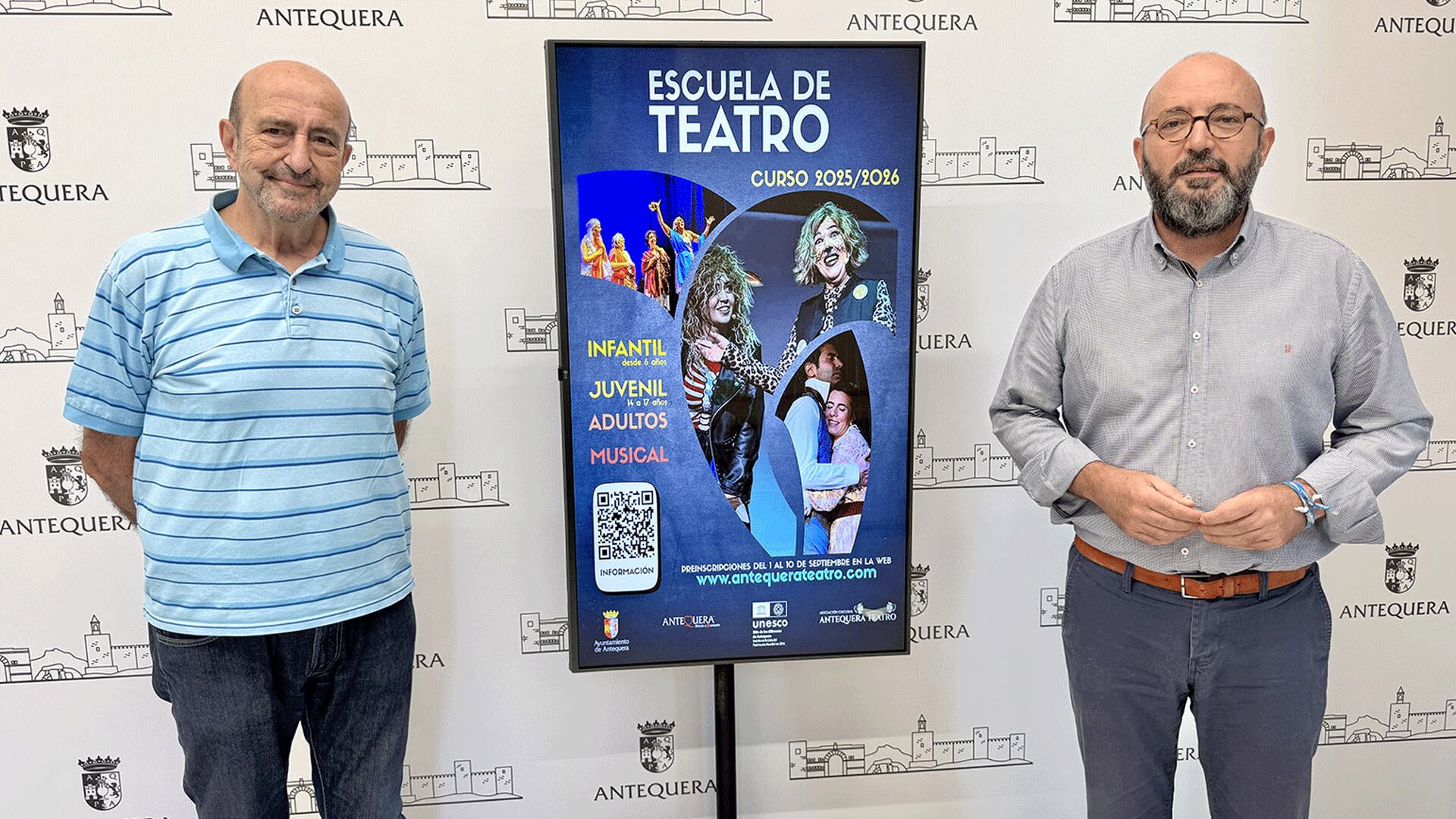 Presentación de la Escuela de Teatro Municipal de Antequera 2025/2026