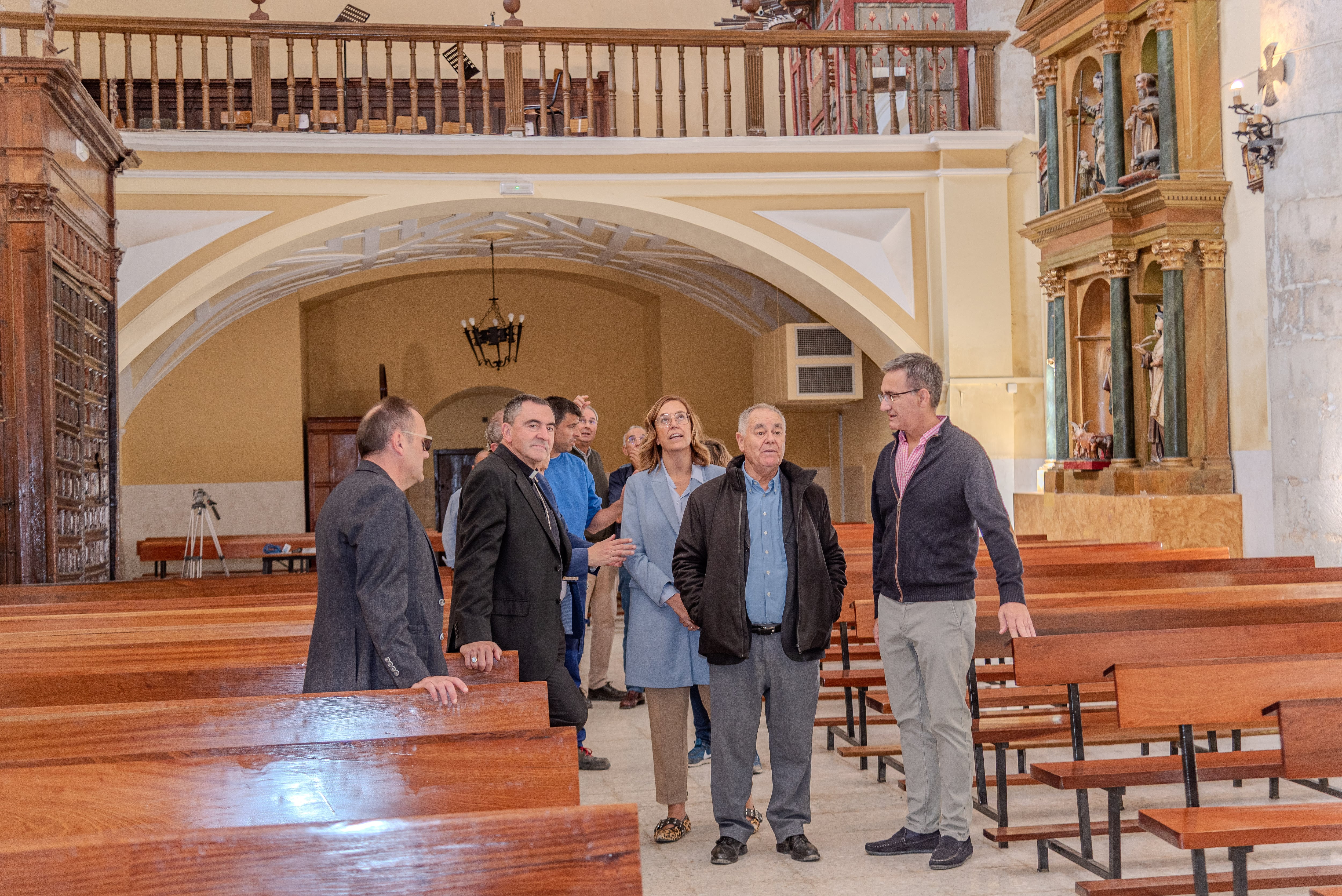 La Diputación renueva su colaboración con el Obispado para la reparación, conservación y mejora de 26 iglesias y ermitas de la provincia con una inversión que suma los 400.000 euros