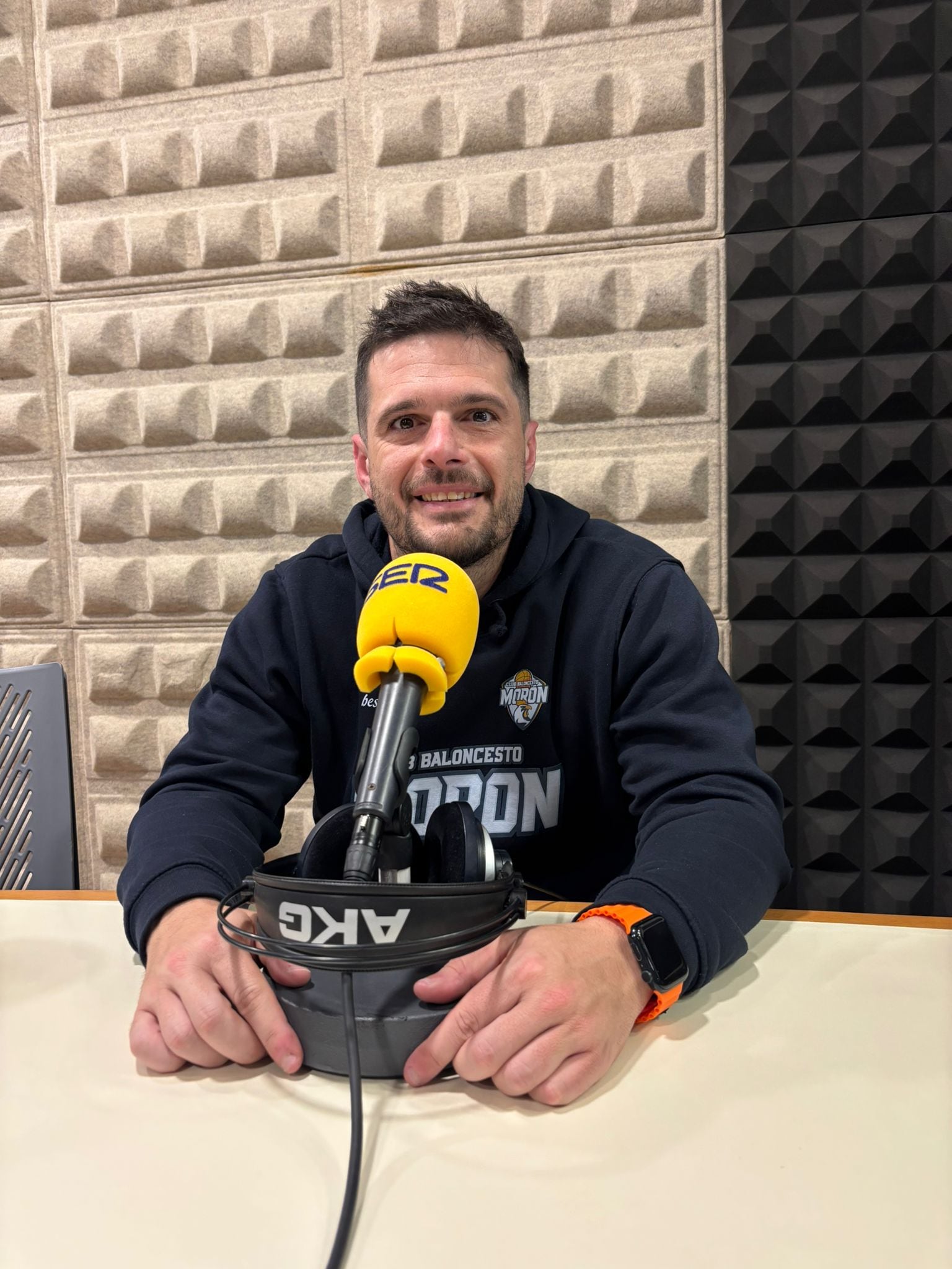 José Antonio Santaella regresa al CB Morón y visita Radio Morón para contar las expectativas de su nueva etapa
