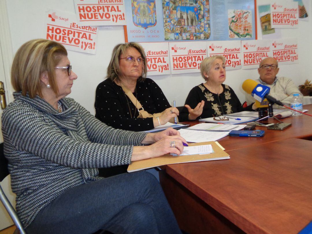 Imagen de archivo de una de las reuniones para anuciar la anterior manifestación