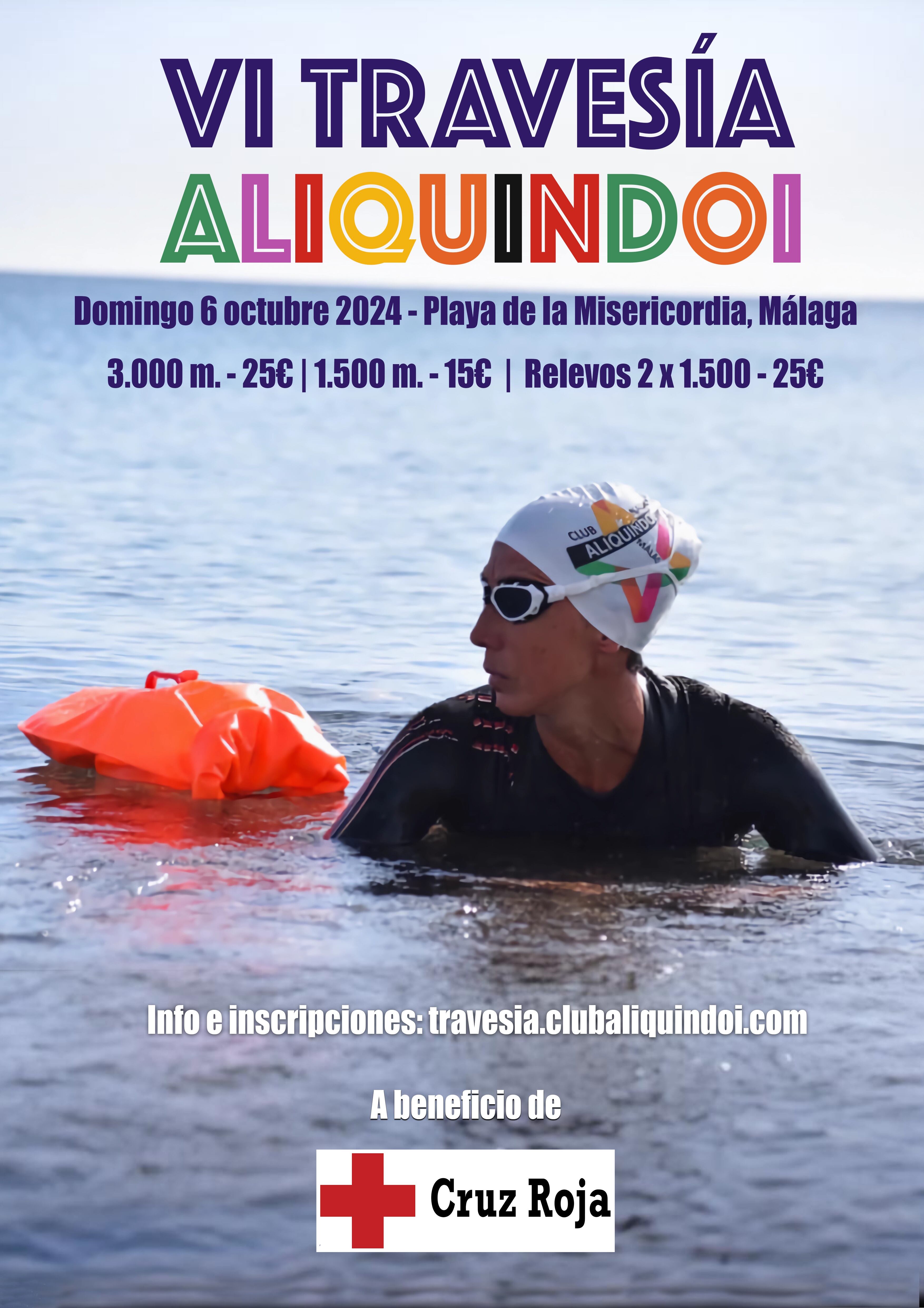 La VI Travesía Aliquindoi se celebrará este domingo en las playas de la Misericordia