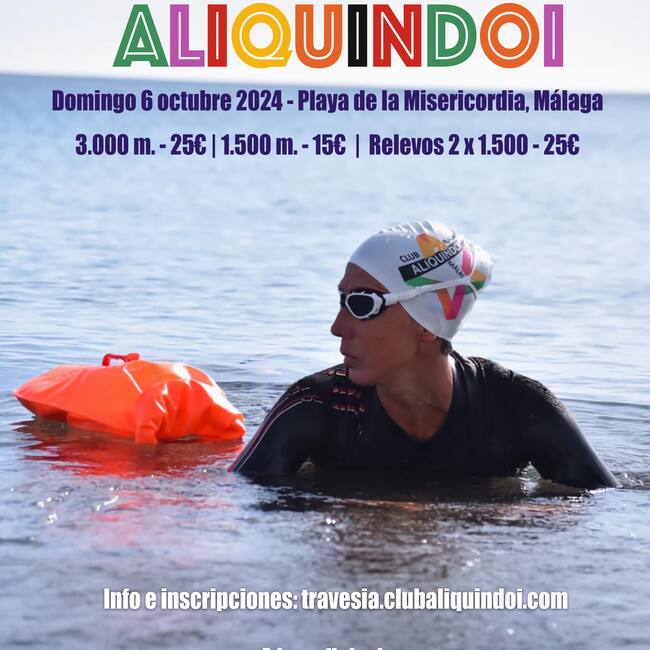 La VI Travesía Aliquindoi se celebrará este domingo en las playas de la Misericordia