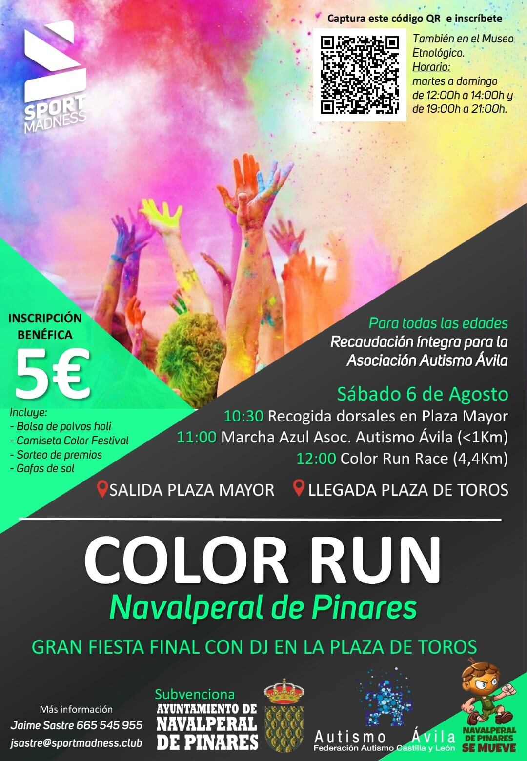 Color Run en Navalperal de Pinares