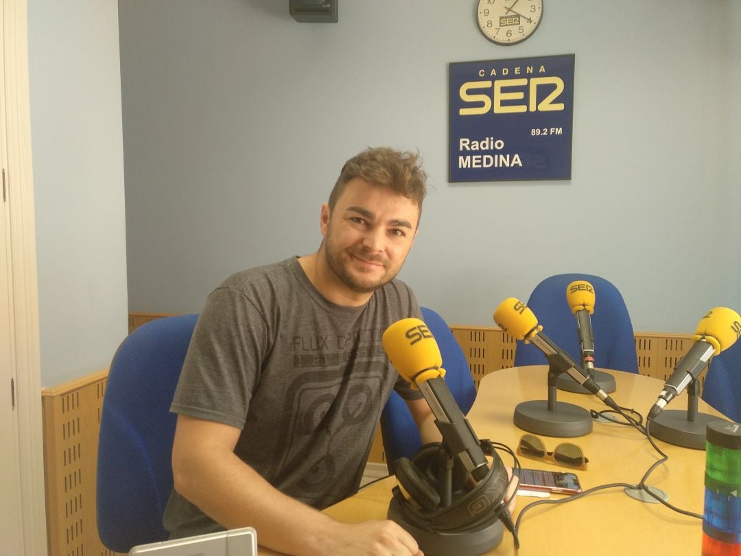 Luis Manuel Pascual, entrenador del CD Medinense