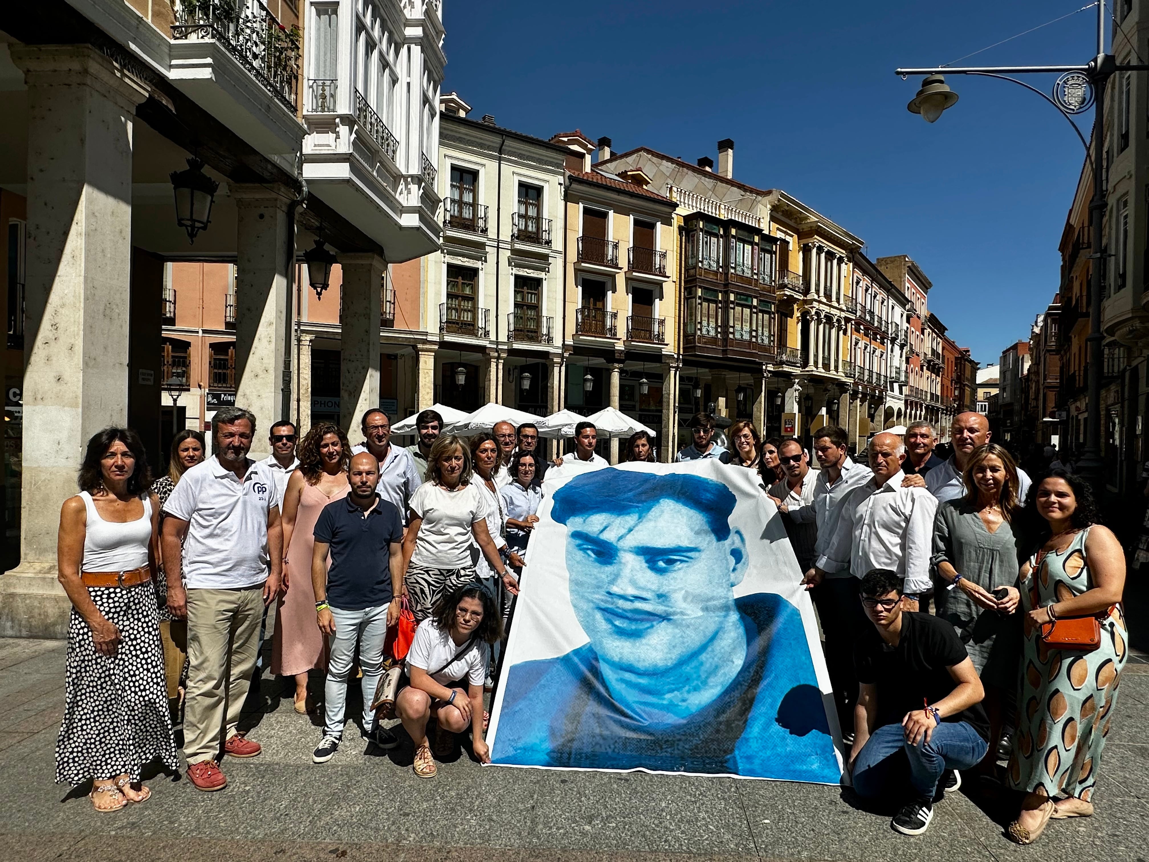 NNGG Palencia homenajea a Miguel Ángel Blanco