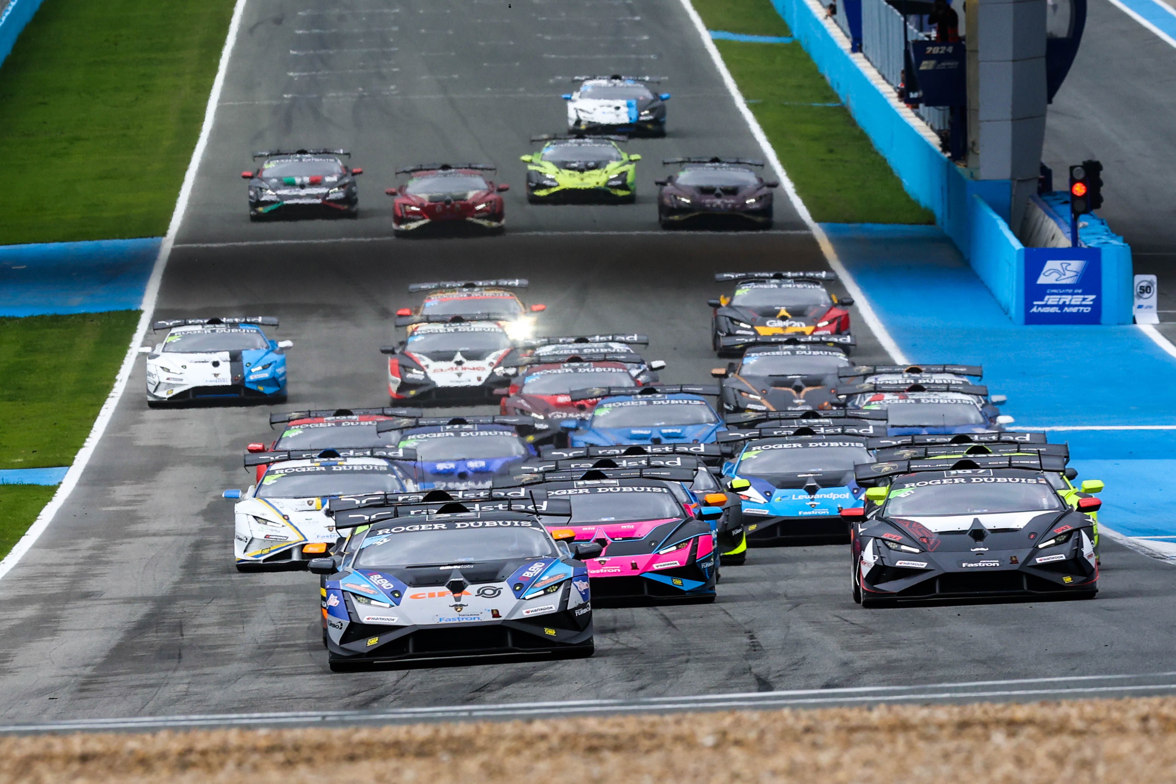 Finales Trofeo Lamborghini disputadas en el Circuito de Jerez